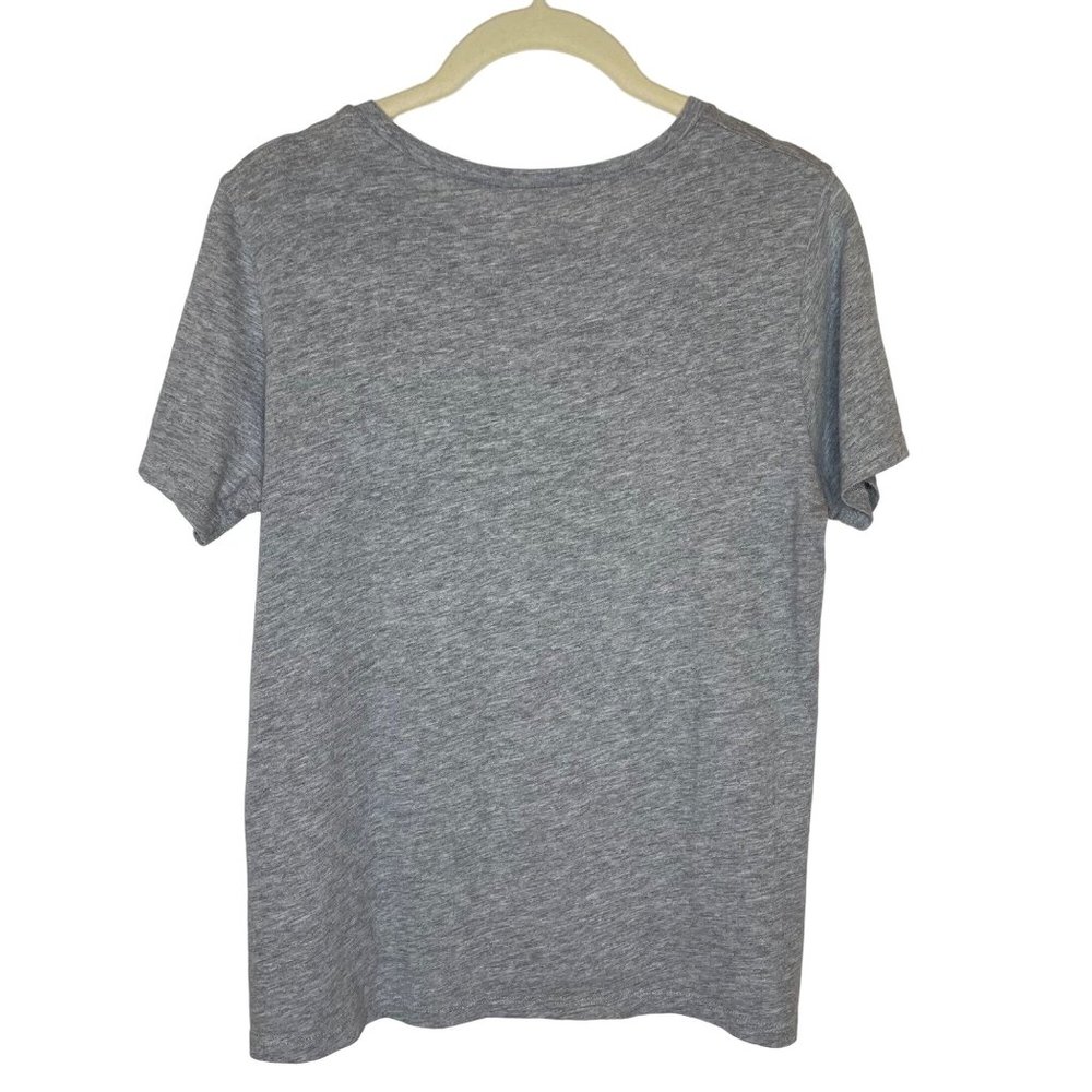 Draper James "Totes Y'All" Grey Tee, XS - Picture 2 of 7
